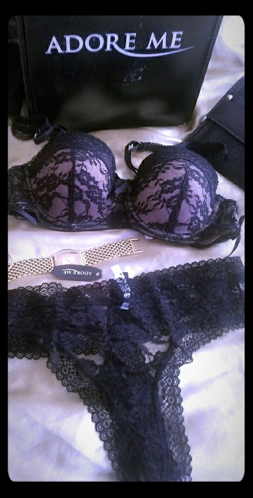 Bra and panties from Adore Me.   set